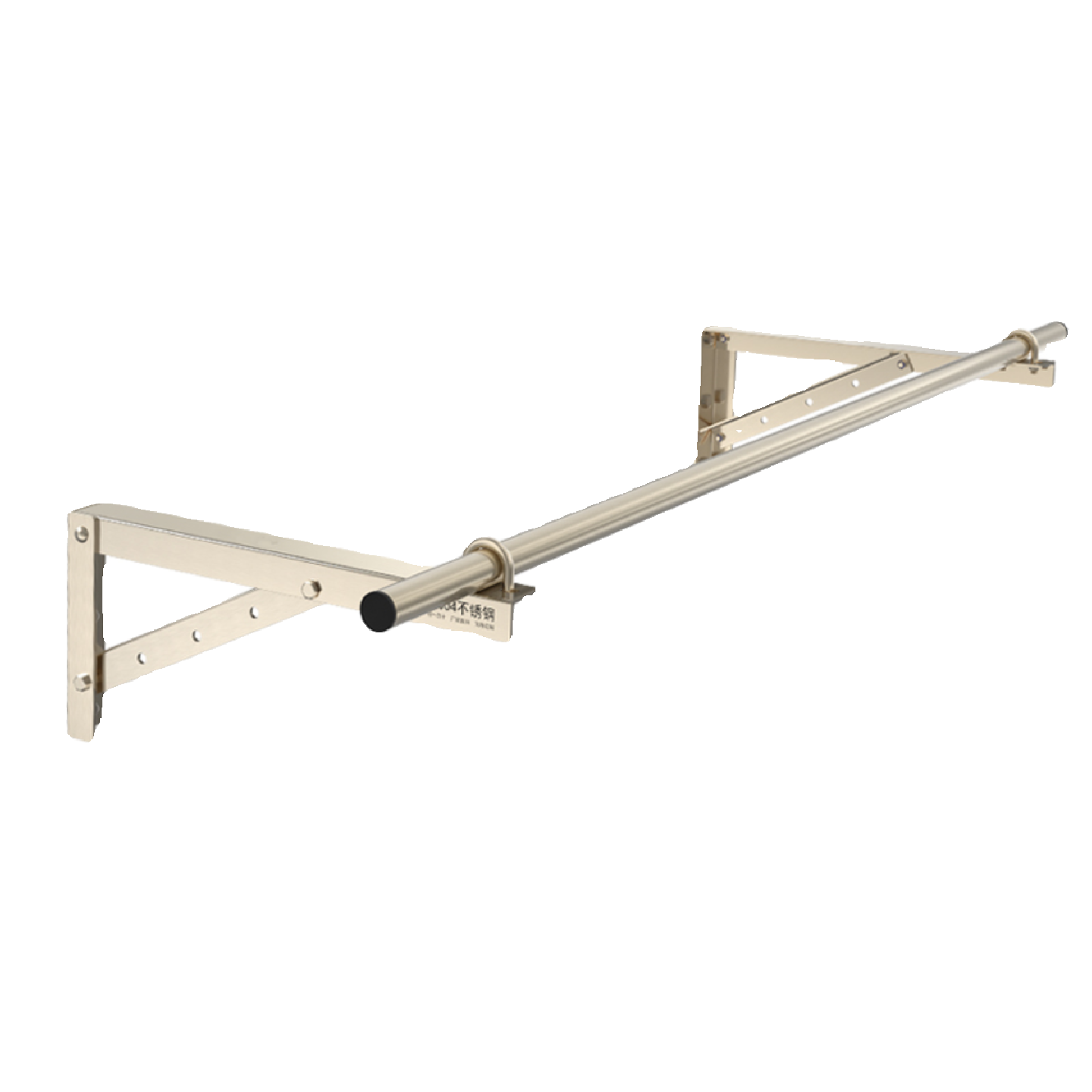 户外304不锈钢特厚支架晾衣架侧装32管加粗晒衣杆阳台单杆挂衣杆,淘宝优惠券,粉丝福利购,淘宝优惠卷