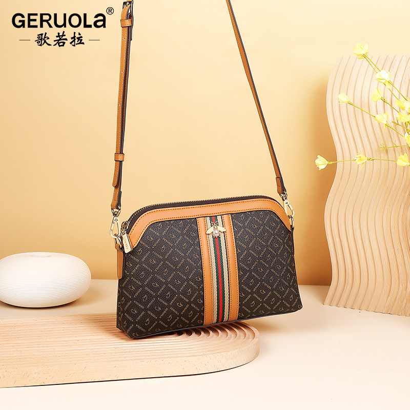 夏款2022新款休闲中年大容量单肩包 歌若拉箱包女士包袋