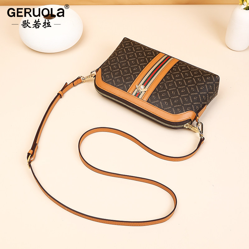 夏款2022新款休闲中年大容量单肩包 歌若拉箱包女士包袋