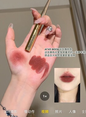 现货 Hourglass黄金烟管口红唇膏笔戚薇同款l crave/I'v been
