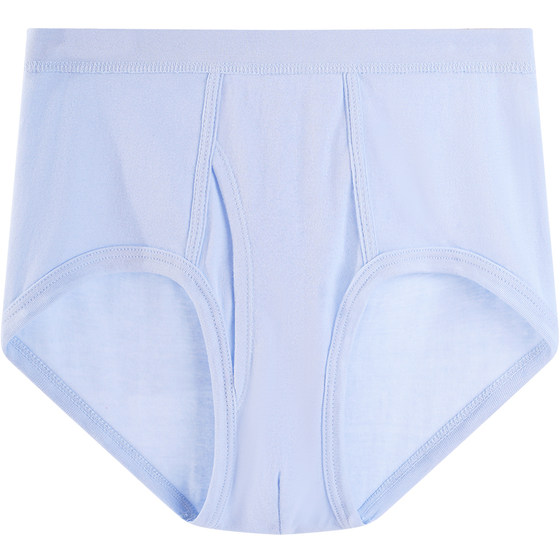 Yiershuang men's underwear, pure cotton high-waisted briefs, middle-aged and elderly large size loose and breathable daddy cotton shorts