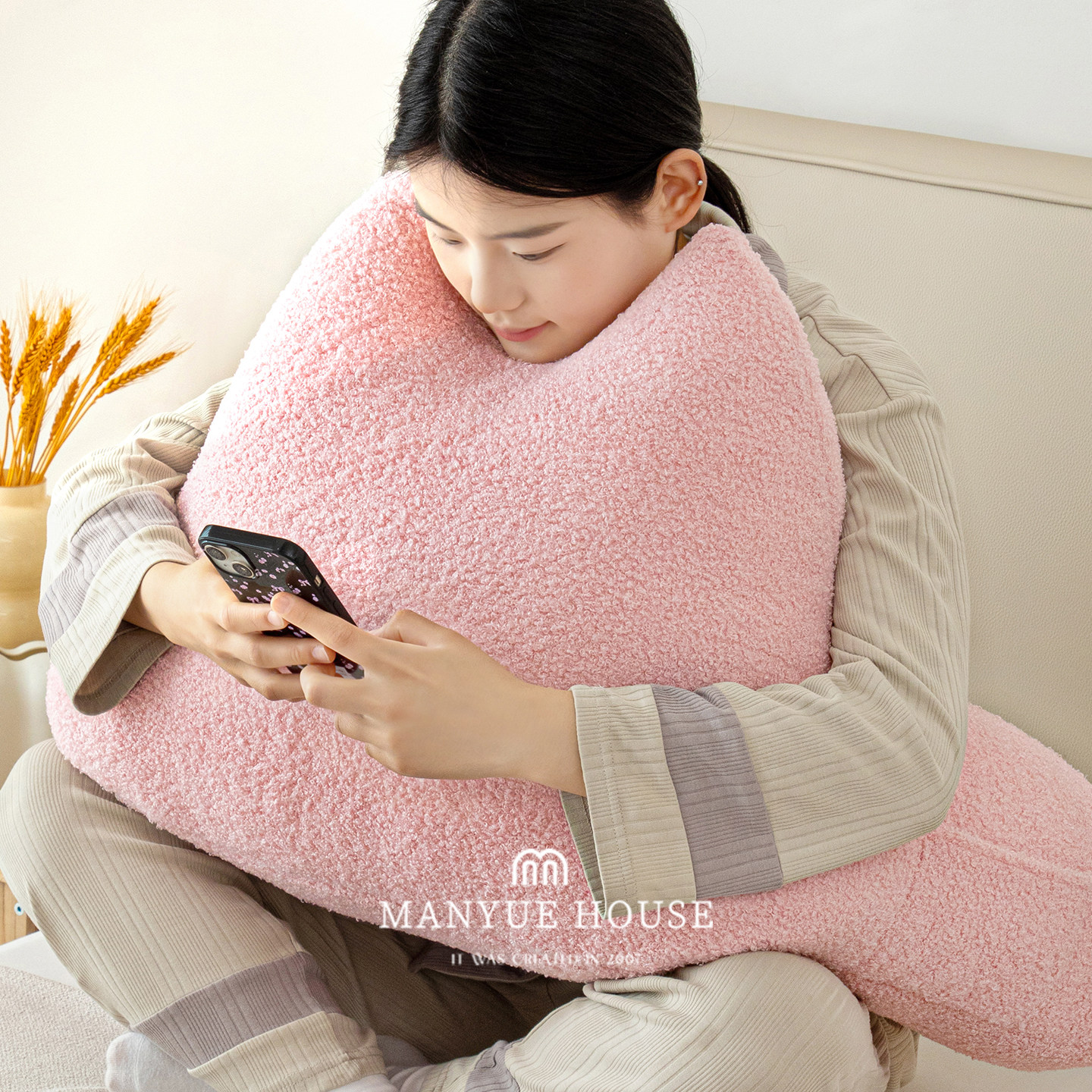 蔓越家少女心床头靠垫榻榻米软包护腰卧室异形靠背可拆洗沙发靠枕,淘宝优惠券,粉丝福利购,淘宝优惠卷