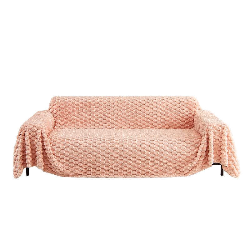 蔓越家 双面泡芙 全盖全包秋冬毛绒沙发巾沙发套罩盖布沙发垫子,淘宝优惠券,粉丝福利购,淘宝优惠卷