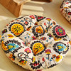 Cotton and linen retro futon beautiful butt cushions bay window tatami