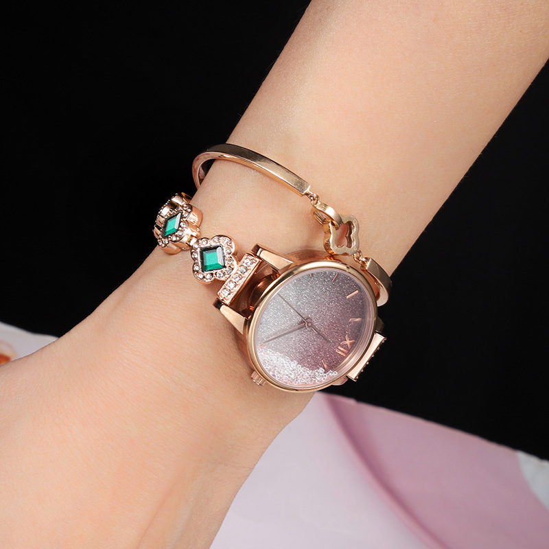 适配阿玛尼满天星AR80040 11223 1759 11632 11568精钢表带女表链 - 图2