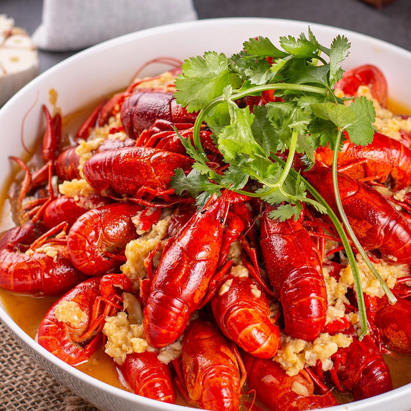 崇鲜 麻辣小龙虾 700g*4盒装 天猫优惠券折后￥79.9包邮（￥99.9-20）蒜蓉味可选