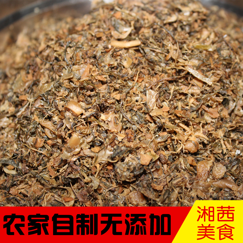 湖南手工胡葱酸菜湘西特产野生酸胡葱农家自制外婆菜下饭菜250克 - 图0