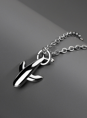 鲸落项链男生新款潮牌百搭高级感