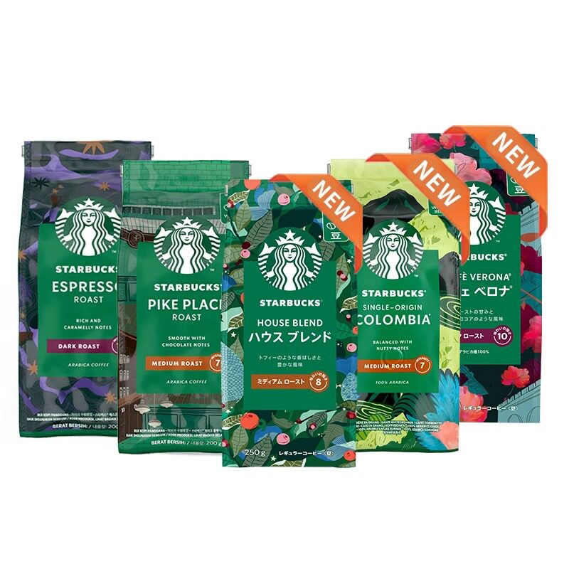 星巴克Starbucks咖啡豆200g进口意式浓缩深度烘焙豆派克特选综合,淘宝优惠券,粉丝福利购,淘宝优惠卷