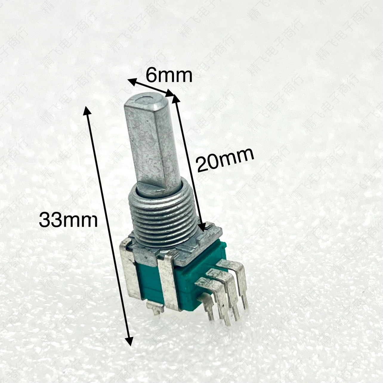 日本ALPS精密RK09L1240A12双联B10K先锋调音800打碟机音量电位器 - 图0