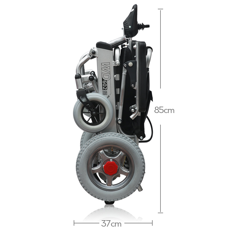 电动轮椅折叠轻便小小型超轻便携式旅行老人智能全自动老年代步车 - 图2