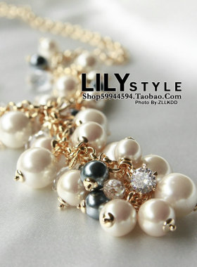 透明水晶新年生日毛衣链冲冠特惠