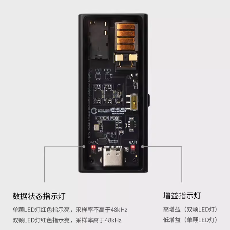 QUESTYLE/旷世 M15 M15iS手机小尾巴hifi解码耳放3.5 4.4平衡输出-图1