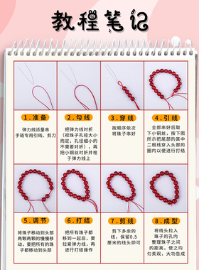 粉色仿猫眼石散珠圆珠串珠手工diy材料水晶手链手串珠子饰品配件