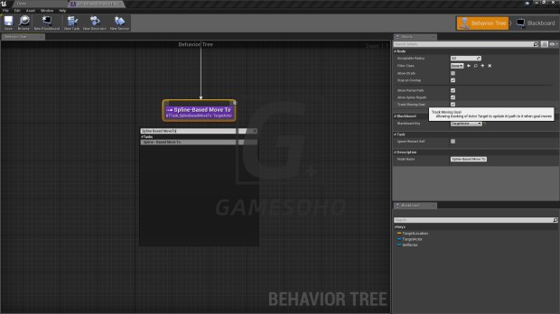 UE4虚幻 样条线运动 AI Spline-Based Movement System 4.26-4.27 - 图2