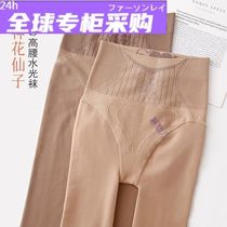 Japans purchase of high waist casings water photosocks outside wearing light legs Divine Instrumental Meat Color Autumn Winter Plus Suede Underpants Pantyhose Pantyhose Slim