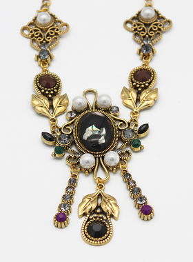 部落公主复古民族风项链