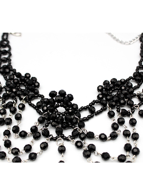 暗黑玫瑰哥特新娘重工宫廷颈链