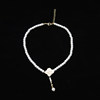 Elegant and simple camellia combination set of earrings