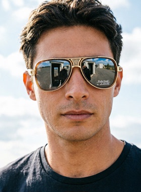 经典飞行员金属偏光太阳镜