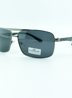 加宽胖脸男士偏光太阳镜大脸墨镜男款黑色茶色高清开车防强光