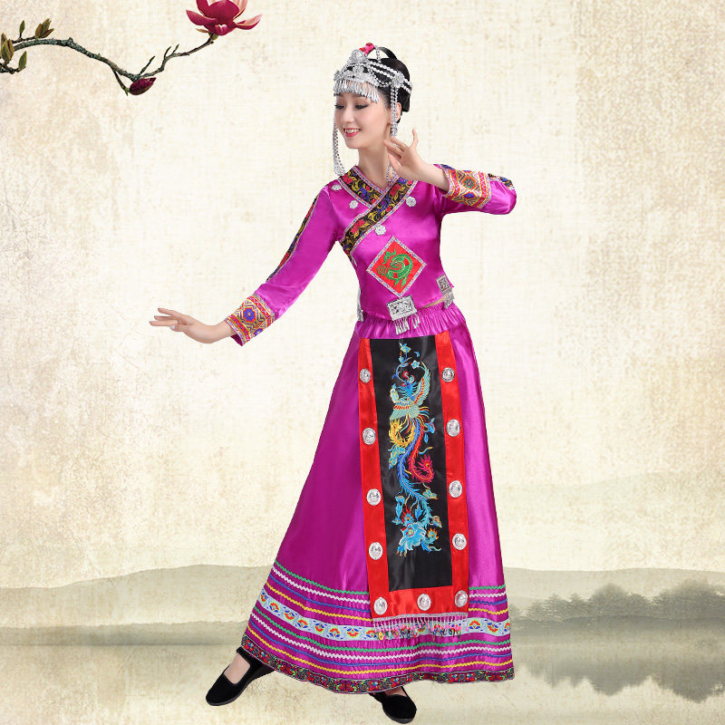 新款畲族舞台服装成人冬装新演出服 jzsirdfs娇诗若民族服装/舞台装