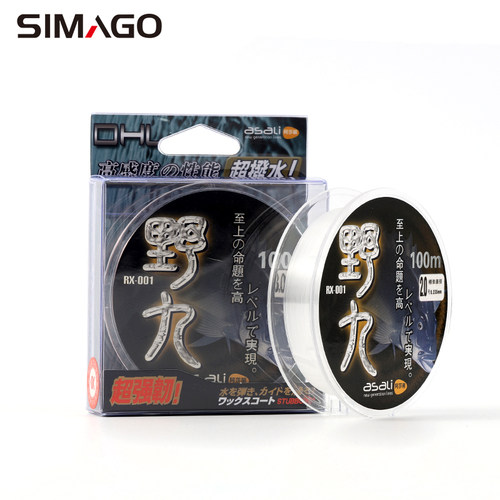 特价喜曼多正品野九100米鱼线主线野钓子线强拉力台钓强韧尼龙线 - 图3
