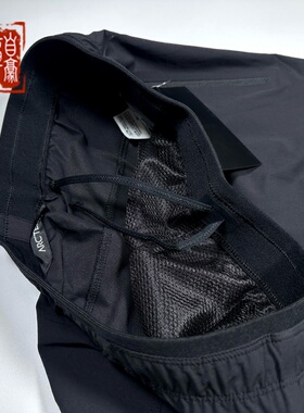 Arcteryx始祖鸟 GAMMA Jogger Men'S 纯色软壳松紧腰束脚运动长裤