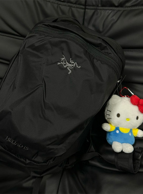 章自豪 三丽鸥Kitty毛绒公仔包挂件 13cm 爱心扣背面拉链零钱小包