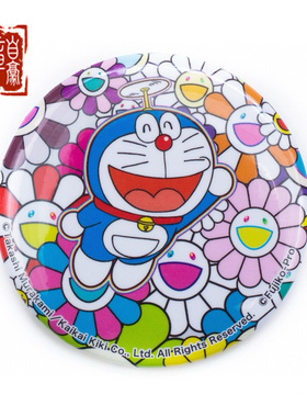 Takashi Murakami 村上隆东京展会限定徽章胸针 Made in Japan