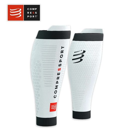 compressport马拉松跑步压缩小腿套高筒腿越野运动袜R2V2护膝球袜
