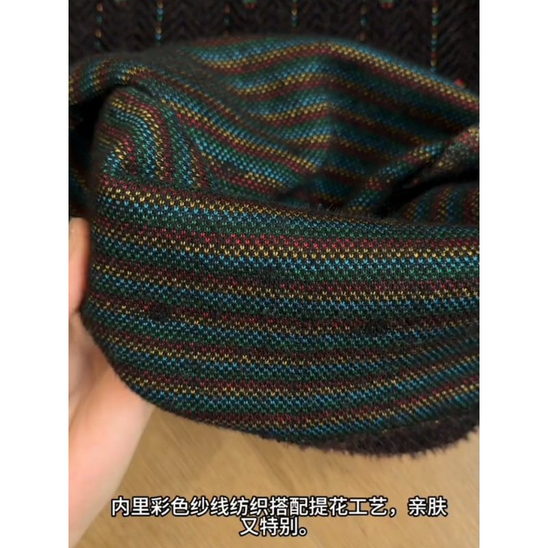 奥特莱斯~折扣大牌彩纱重工羊绒卫裤女绒感保暖垂感微弯刀阔腿裤,淘宝优惠券,粉丝福利购,淘宝优惠卷