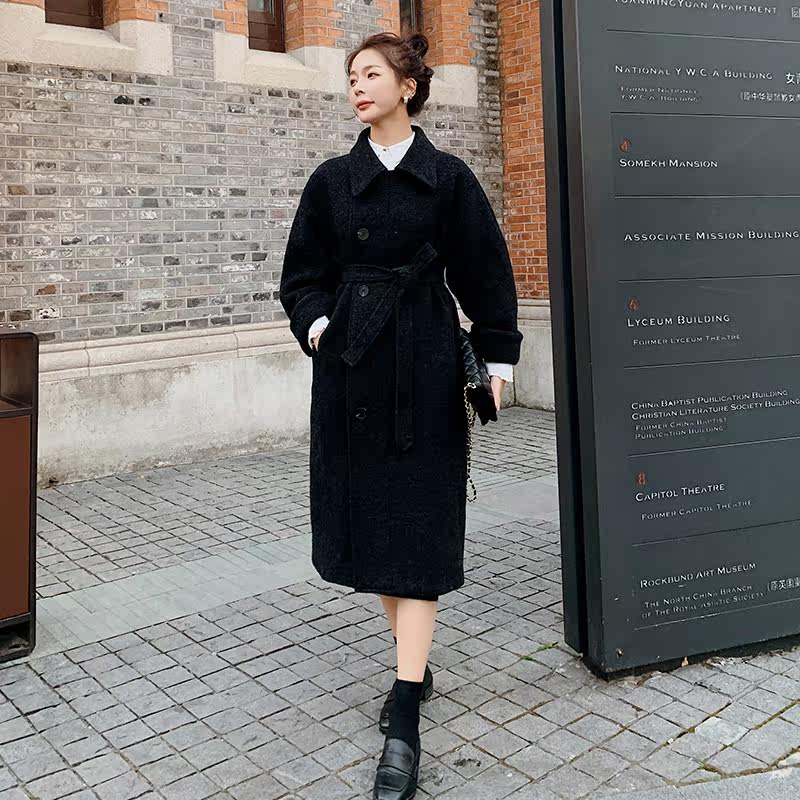  燕尼亚毛呢外套