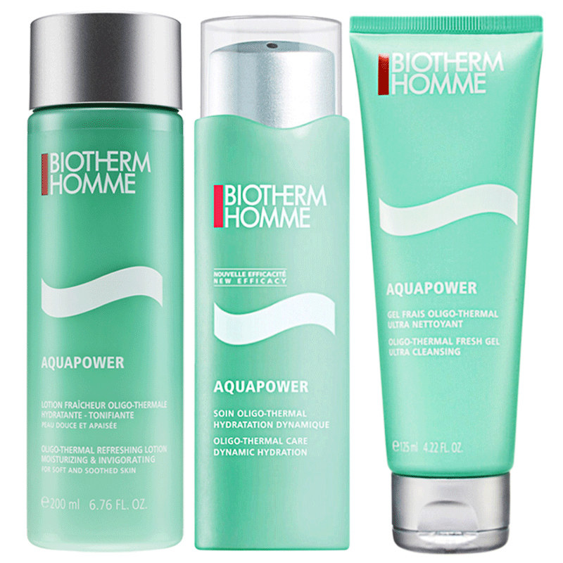 法国碧欧泉男士水动力护肤品套装 Sasa莎莎海外男士护理套装