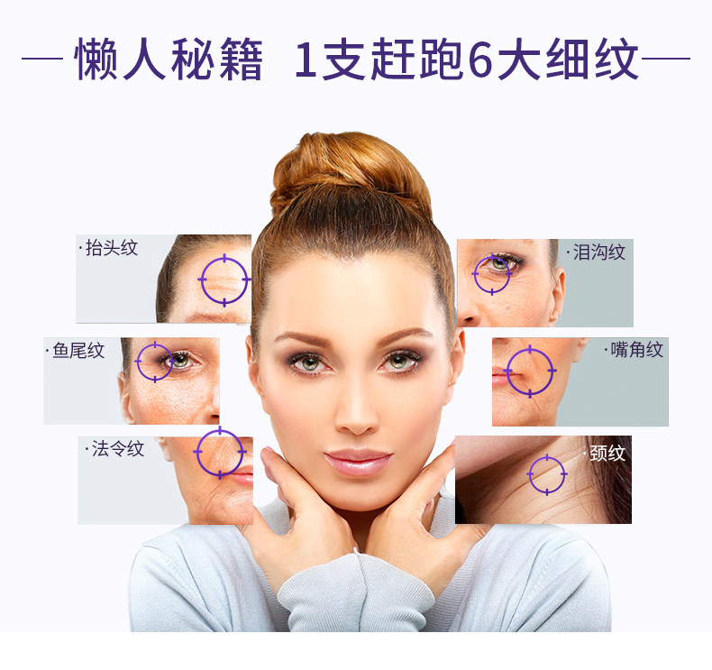 欧莱雅紫熨斗30ml玻色因滋润眼霜 Sasa莎莎海外眼霜