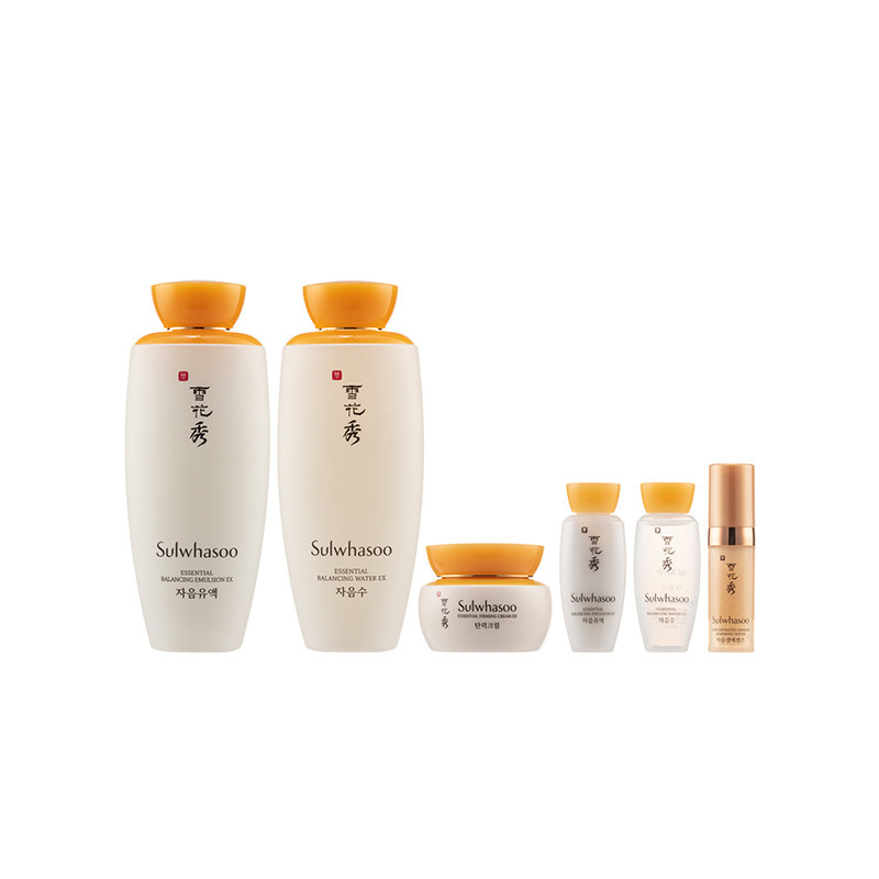 sulwhasoo /雪花秀韩式草本水乳女 Sasa莎莎海外面部护理套装