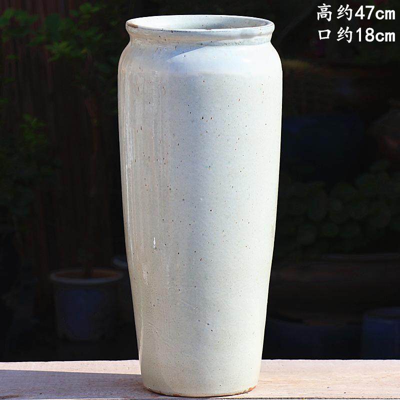 大号九尾狐高花盆家用高款垂丝茉莉多肉花盆陶瓷悬崖老桩粗陶直筒,淘宝优惠券,粉丝福利购,淘宝优惠卷