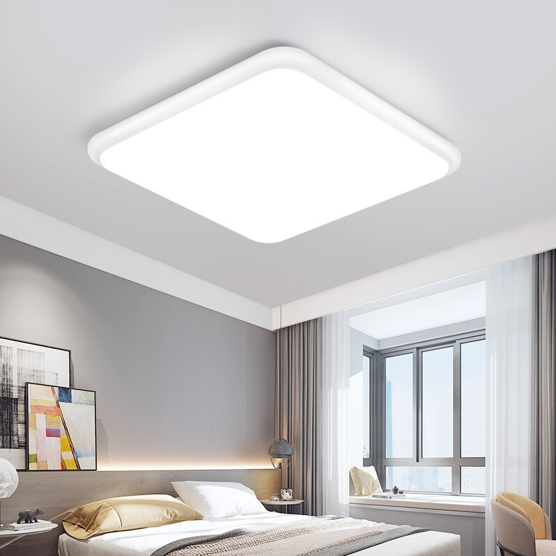 雷士照明led吸顶灯正方形2025新款卧室灯简约主卧灯护眼灯餐厅灯