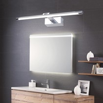 Resserilluminated Led Mirror Front Light Toilet Free Punch Minimalist Modern Waterproof Comb Dresser Bathroom Mirror Cabinet Light