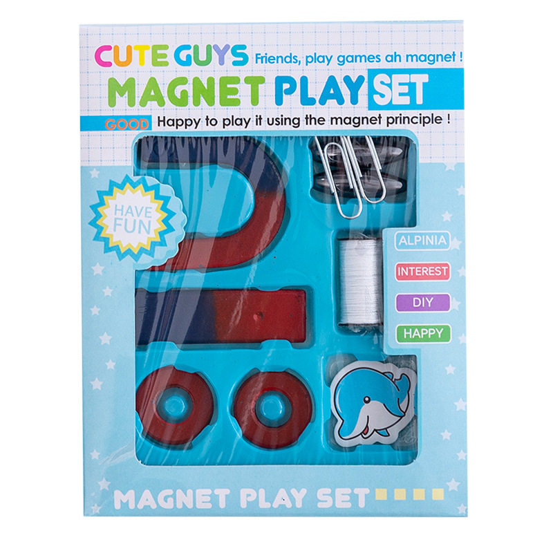 创意磁铁套装小学生教学用具幼儿园吸铁石益智玩具奖励毕业小礼品