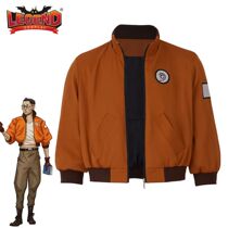 Disco Elysium Cosplay Kim Kitsuragi Jacket Coat Kims Orange