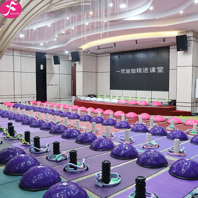 瑜伽球波速球半圆健身维密平衡球 一梵运动瑜伽球