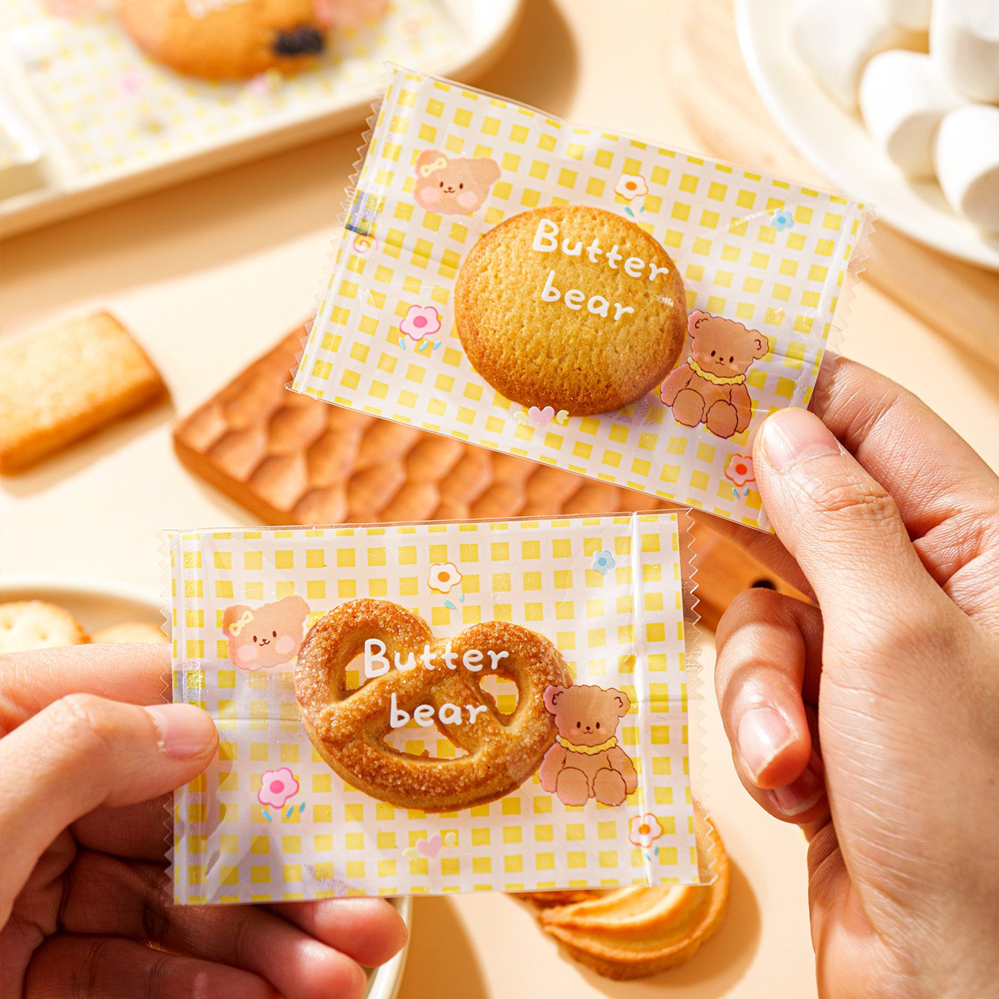 雪花酥包装袋曲奇饼干机封袋糖果奶枣打包礼盒牛轧糖单独糖纸袋口,淘宝优惠券,粉丝福利购,淘宝优惠卷