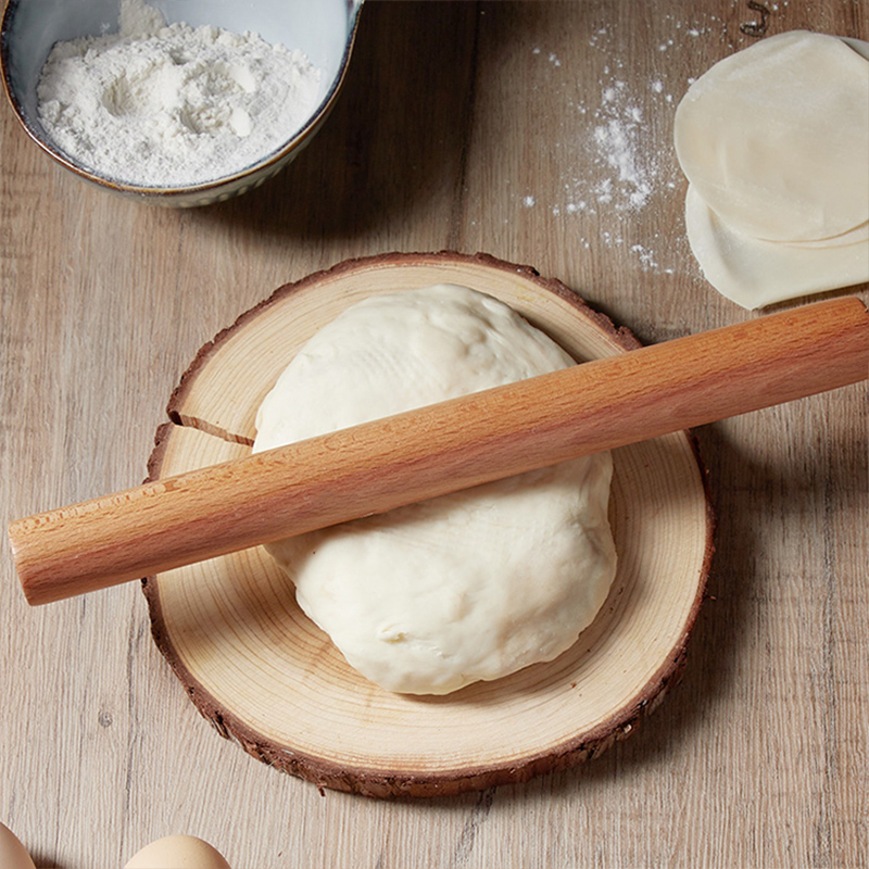 擀面杖套装实木小号大号压面棍案板家用加长赶杆面棍干擀面棒神器 - 图1