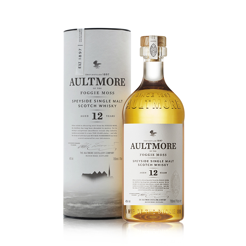 WHISKY L AULTMORE欧摩12年单一麦芽苏格兰威士忌进口洋酒行货 - 图3