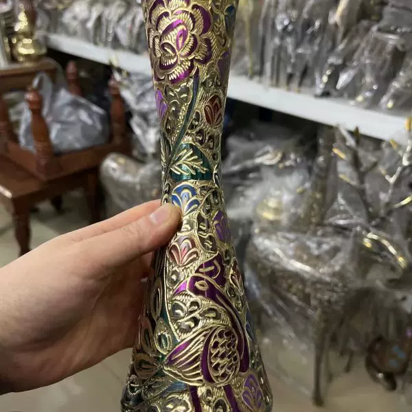 Посуда из медной огранки на 12 дюймов: медная бутылка-ваза, медная бутылка, свадебный подарок