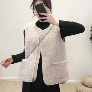 【仅需29.9】仿羊羔毛马甲