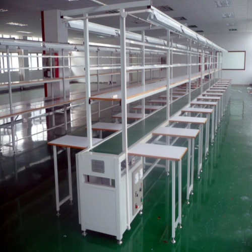 电子装配工作台 流水线组装操作台带灯式 生产车间工作台 - 图0