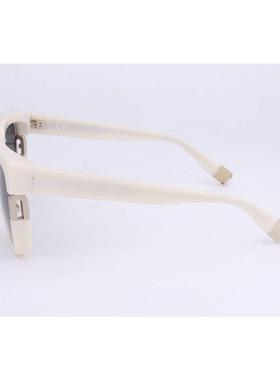 代购FURLA芙拉女士太阳镜防紫外线遮光抗眩光清晰视野方形白色