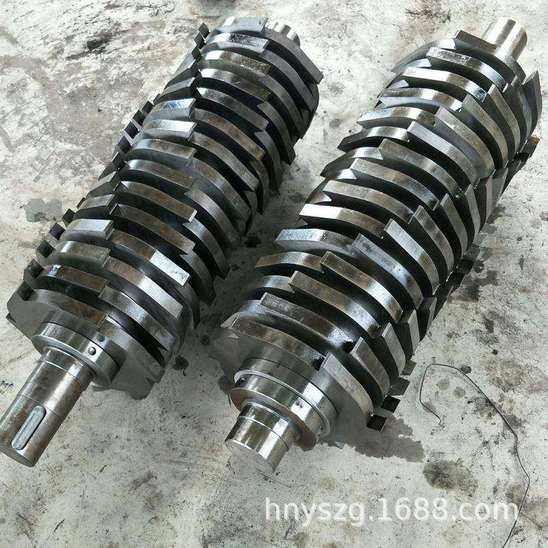 机头料双轴撕碎机塑料管材重型粉碎机薄膜尼龙绳吨包袋破碎机,淘宝优惠券,粉丝福利购,淘宝优惠卷